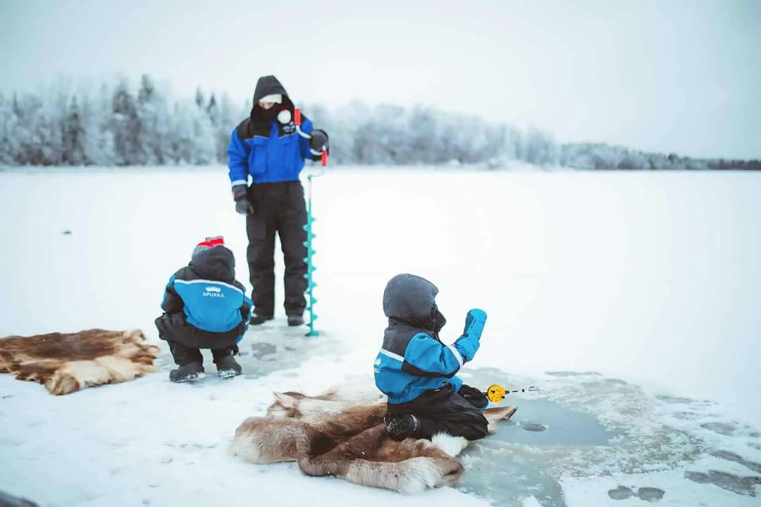 Ice fishing