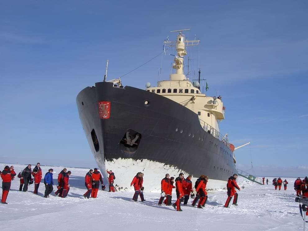 Icebreaker Cruise with Ice Floating and Walking On Ice